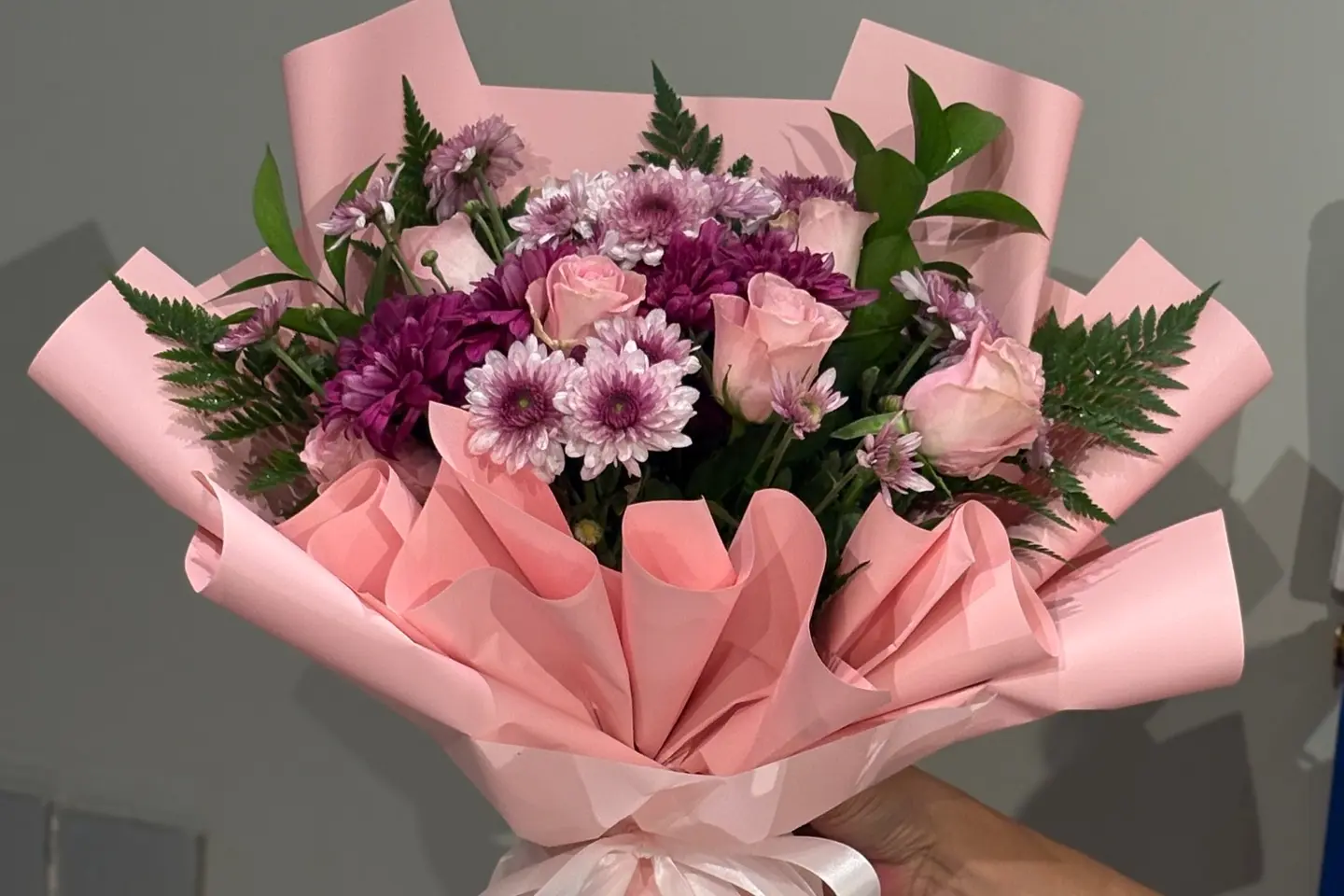 الباقة الوردي