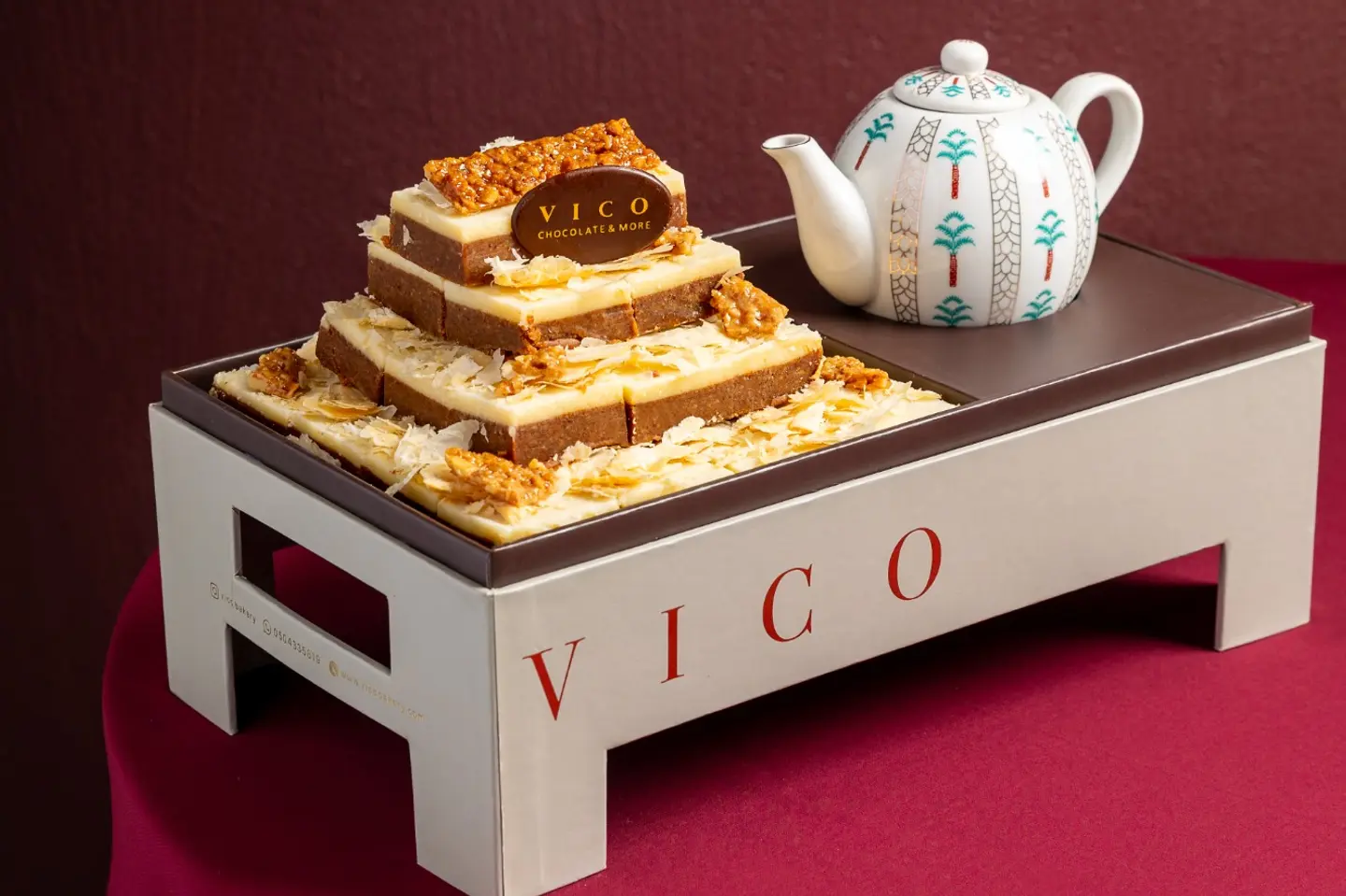 Mille Feuille With Dates