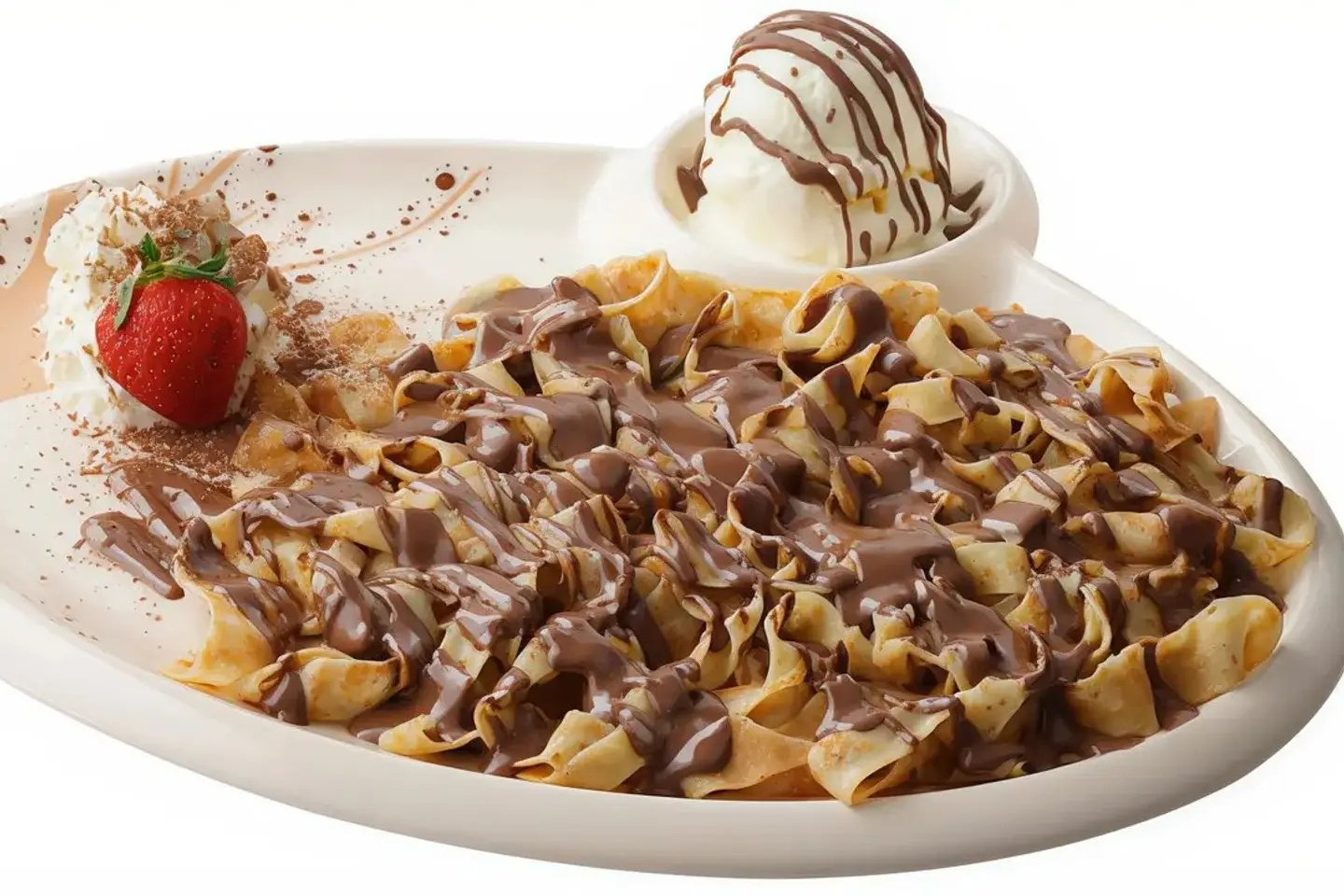 Fettuccine With Ice Cream