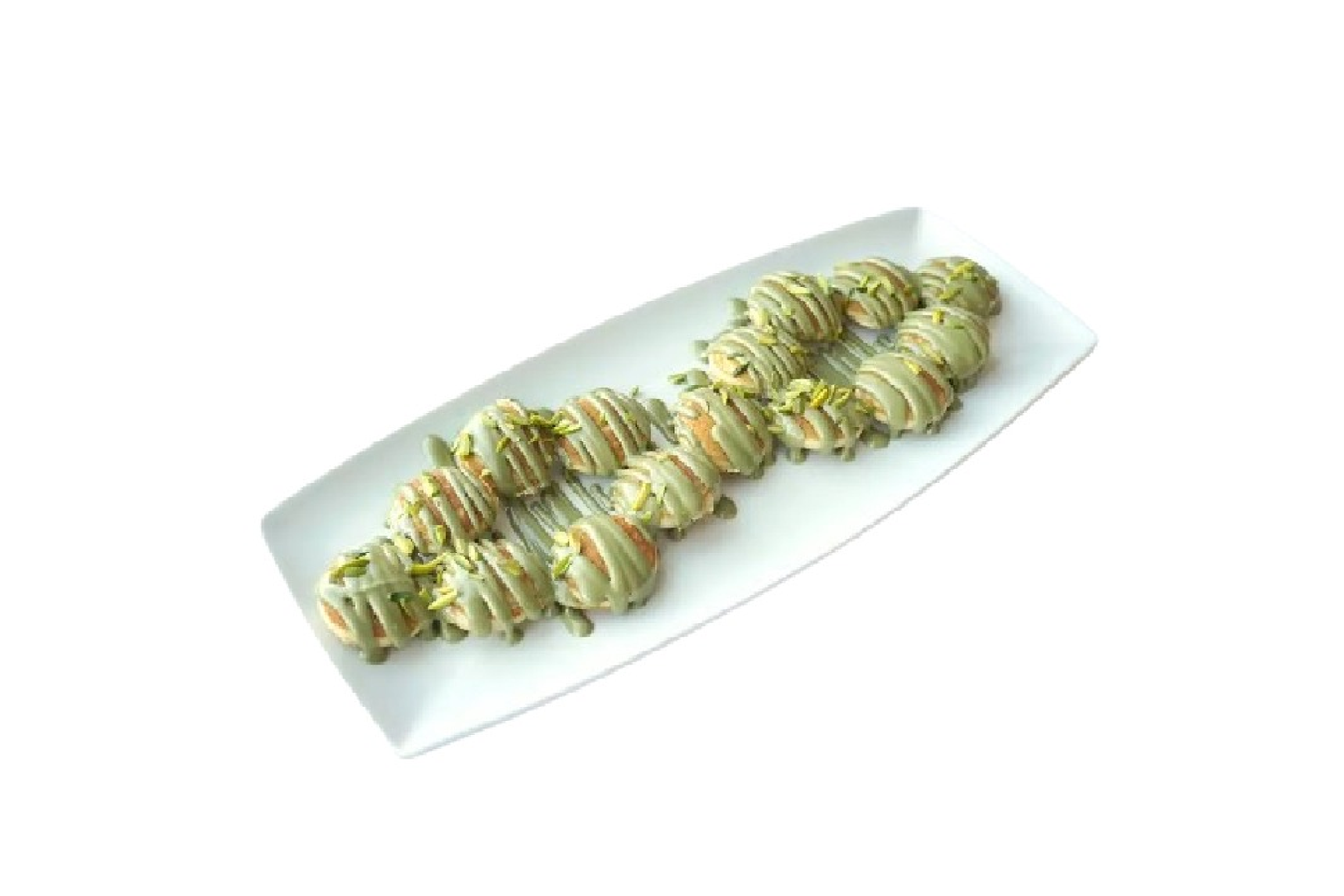 Pistachio Pancakes - 12 Pices