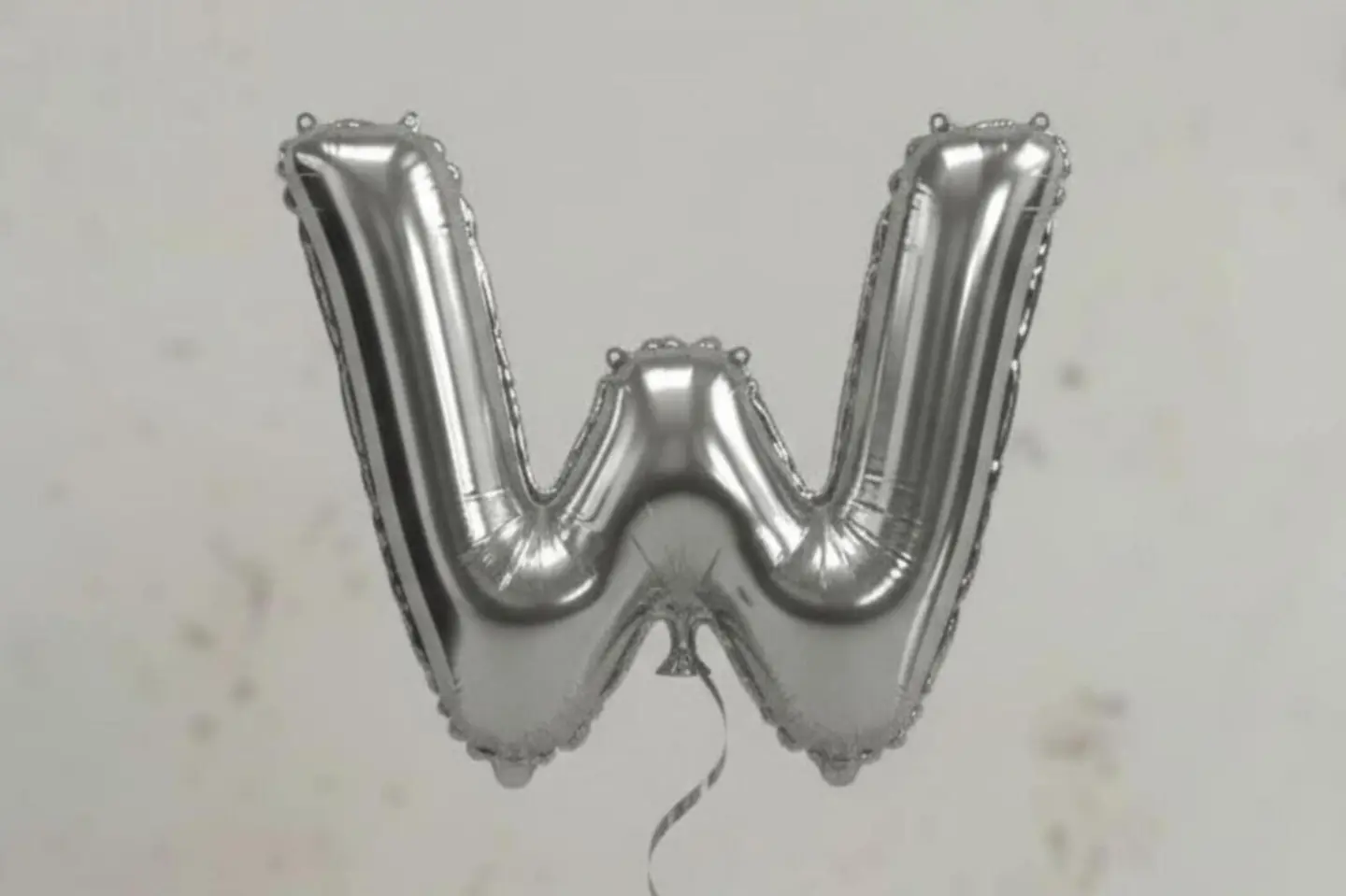 Letter W Balloon