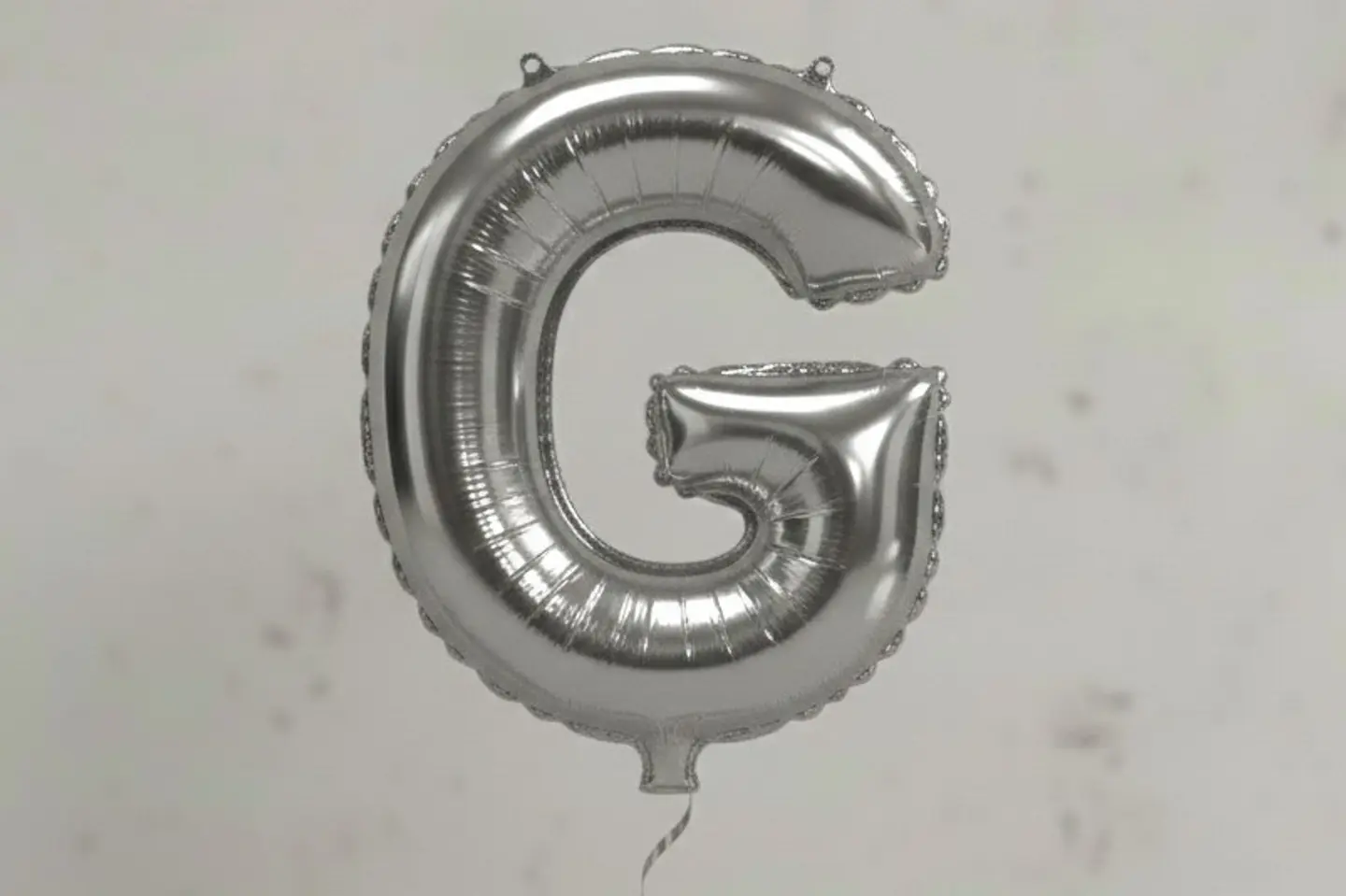 بالون حرف جيه بالانجليزية