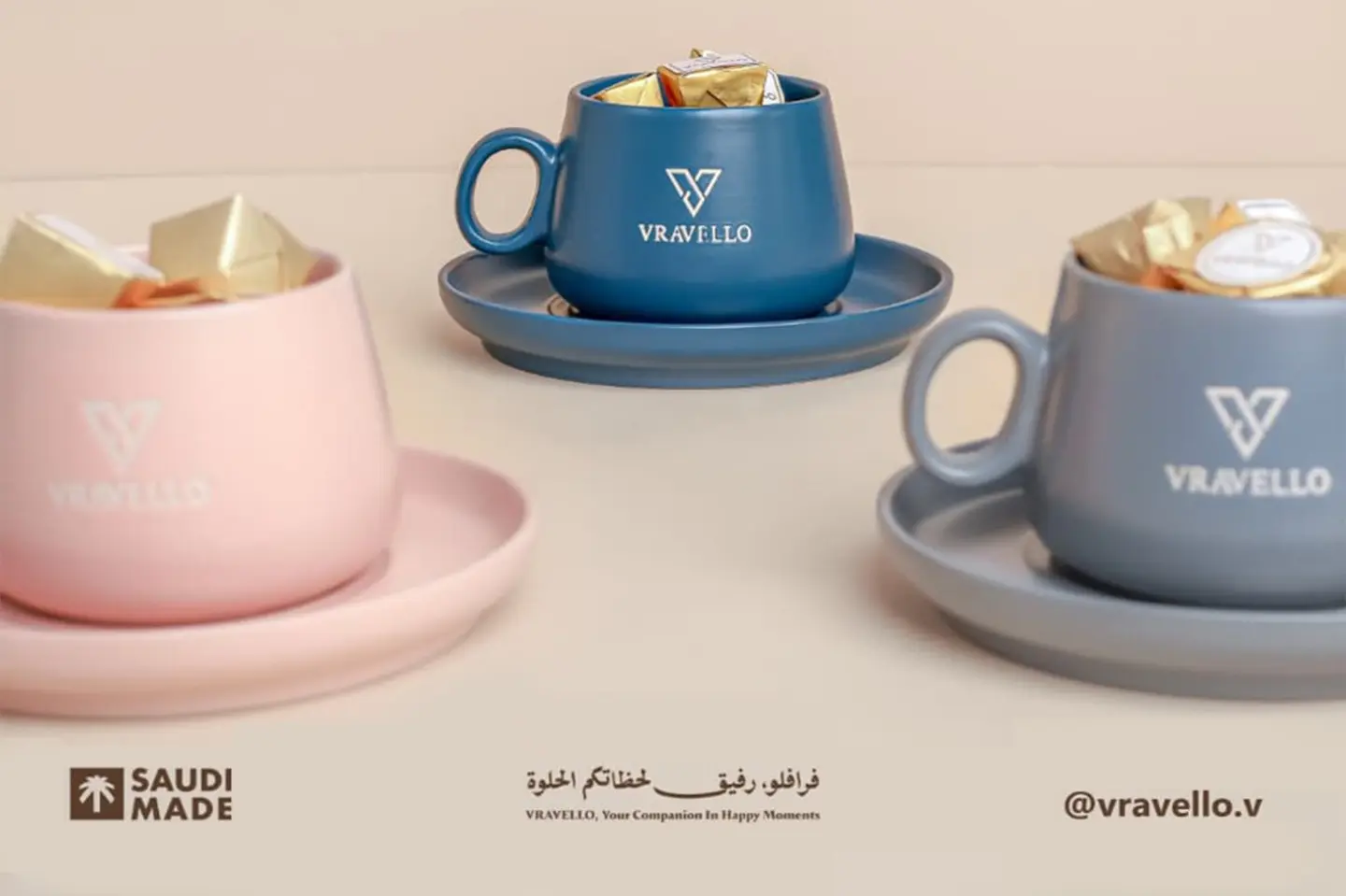 Fraflalo Chocolate Cup Favors