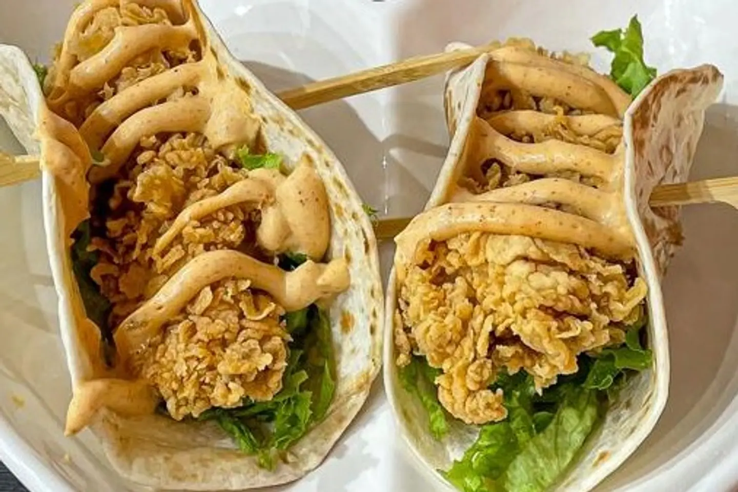 Chicken Strips Tacos