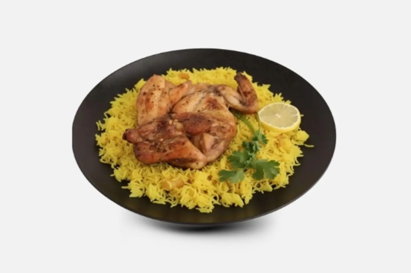 ربع دجاج مظبي مثلوثة