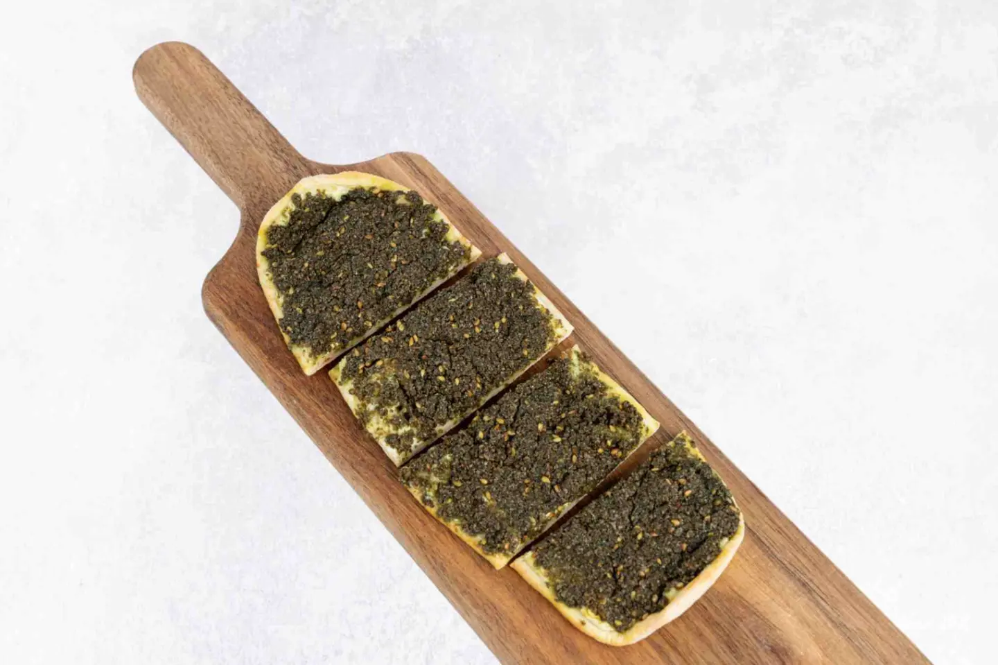 قارب لبنة وزعتر