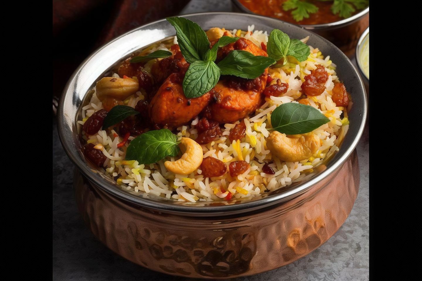 برياني دجاج حار