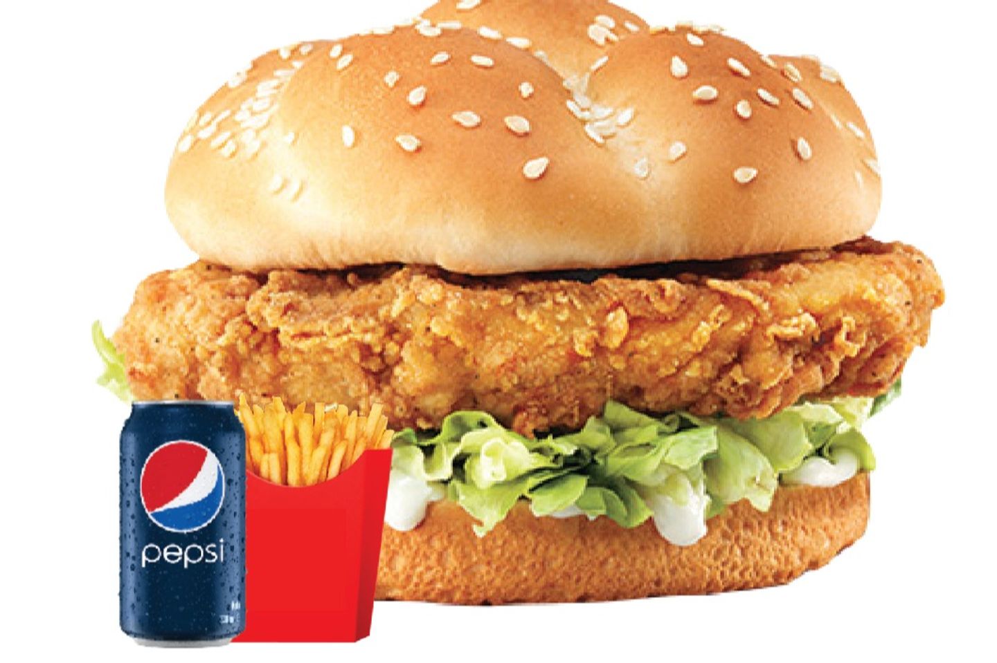 Chilean Burger Meal