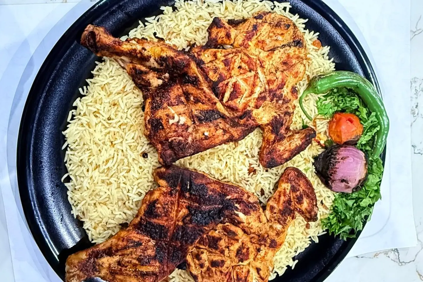 حبه فحم مع ارز