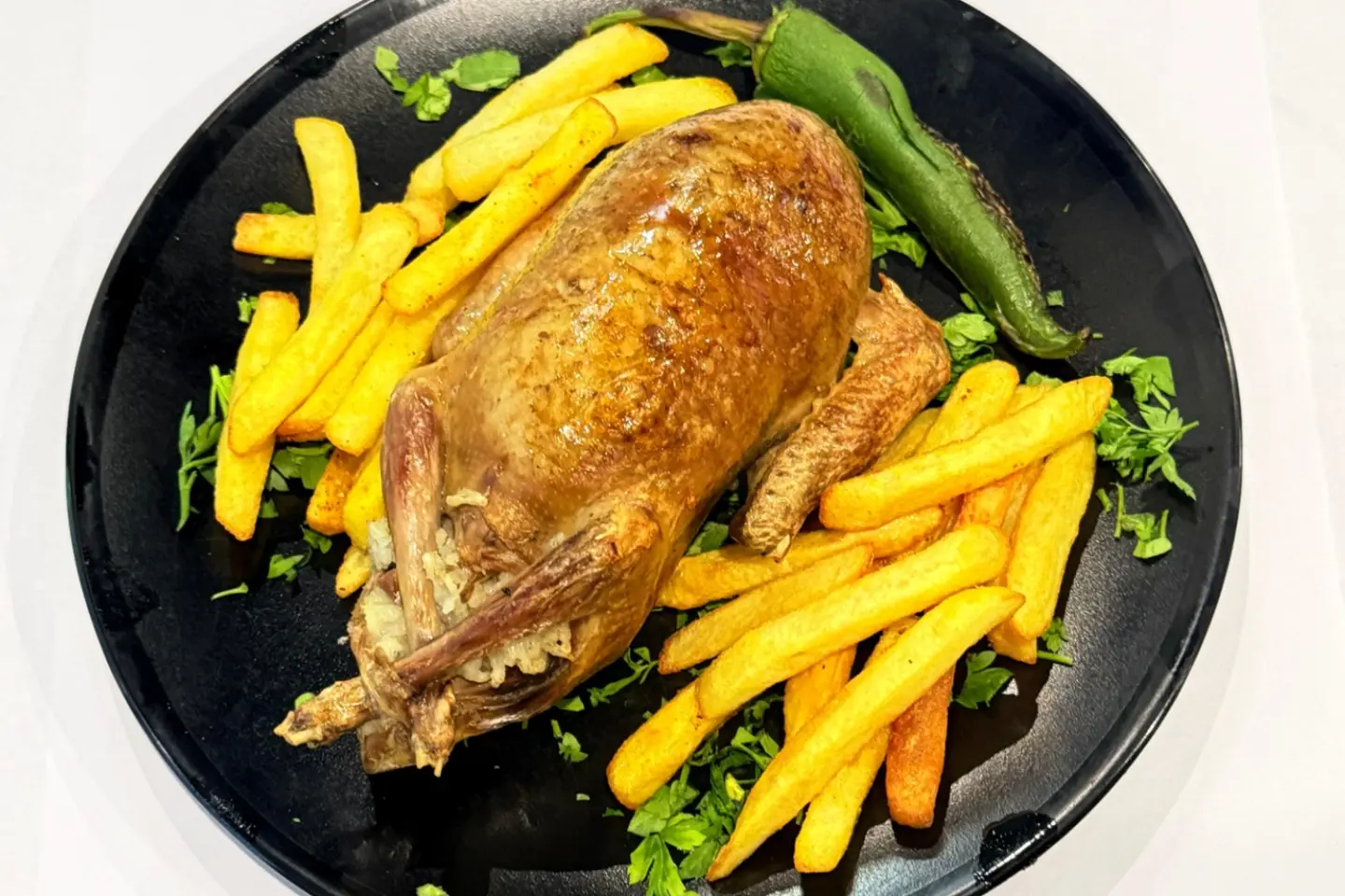 حمام محشي صغير