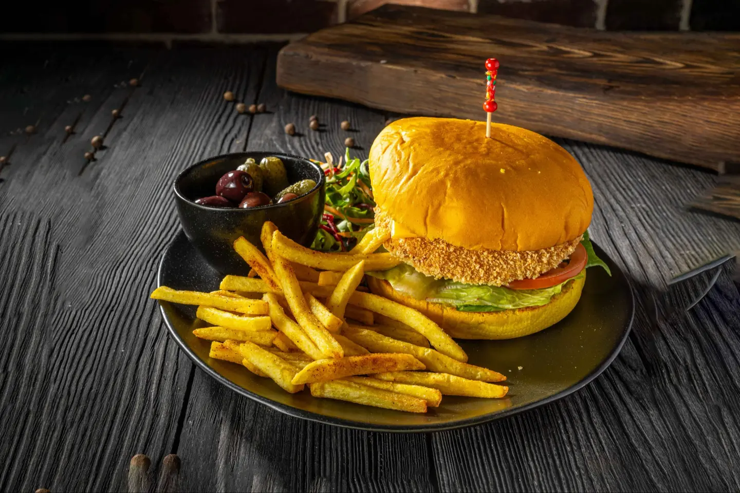 Chicken Fried Burger