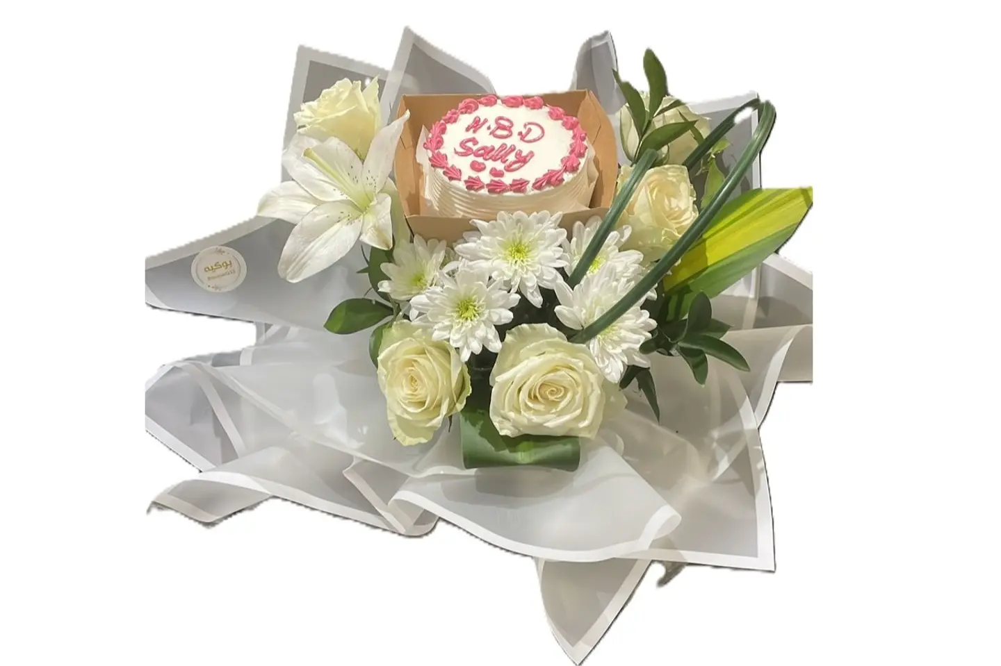 باقة مع كيك كوري ميني