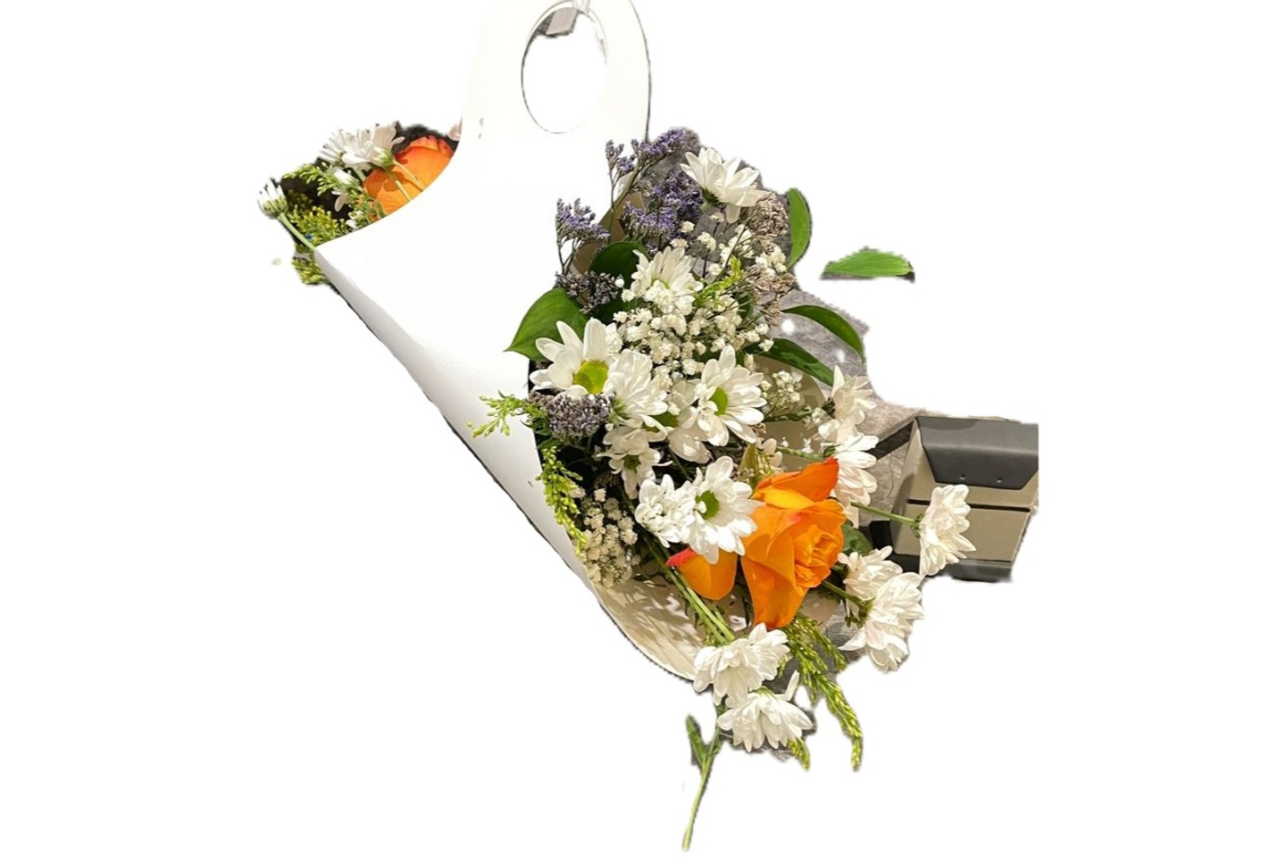 بوكس هاند بوكيه لونين اسود او ابيض