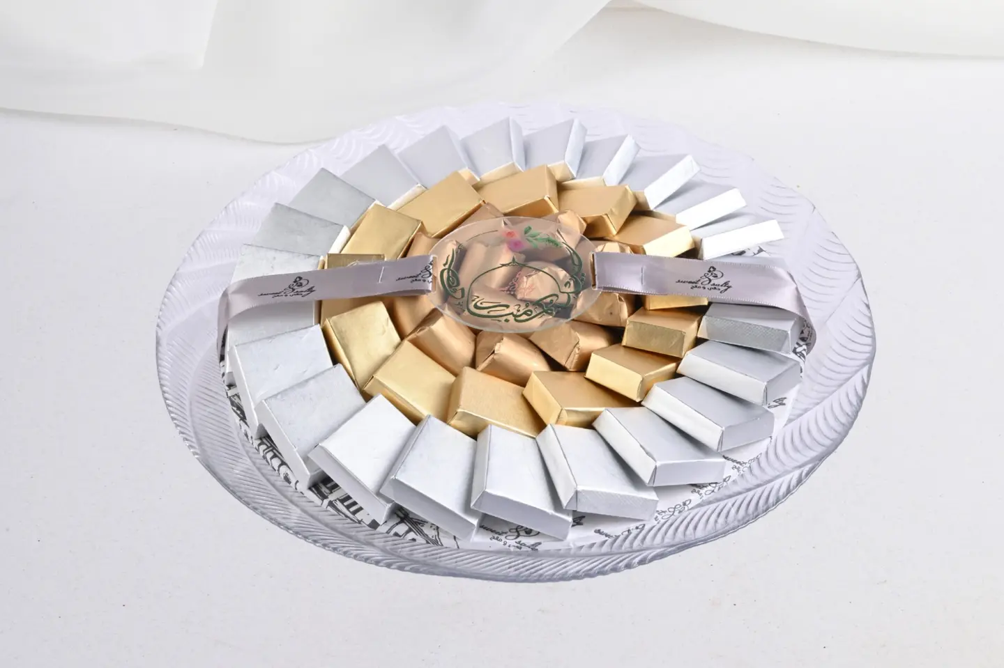 فازه دائري شوكلا مغلف