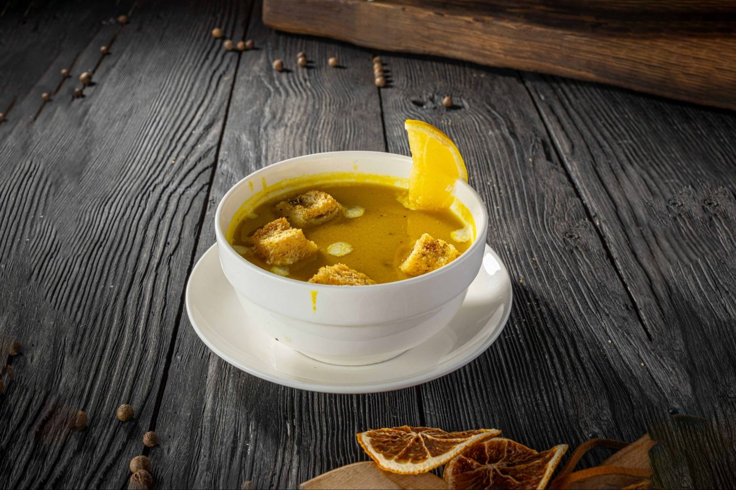 شوربه كريمه العدس
