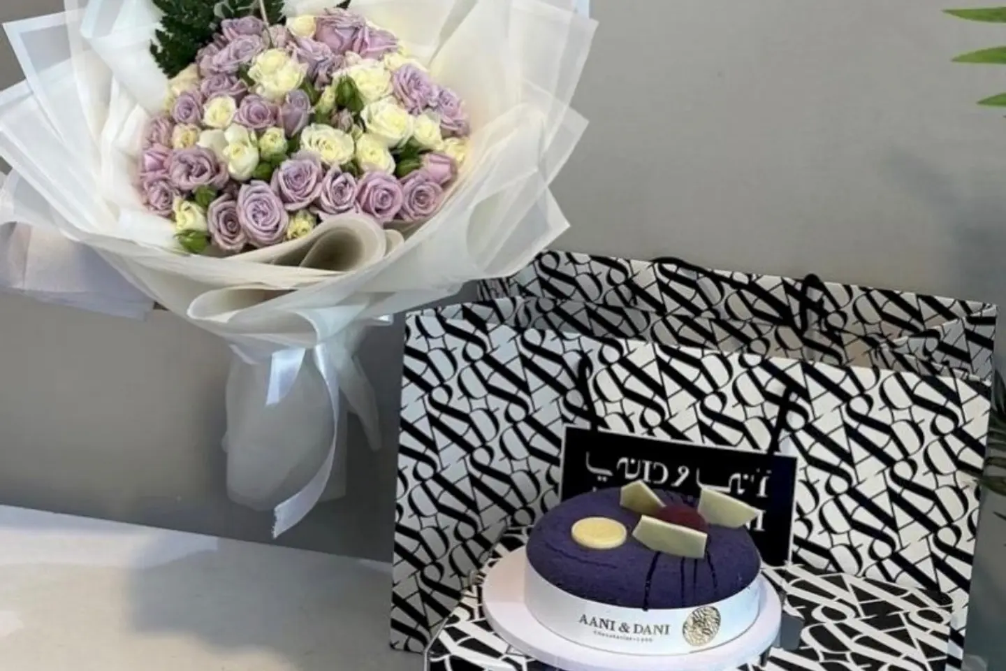 باقة الجمال مع كيك اني وداني