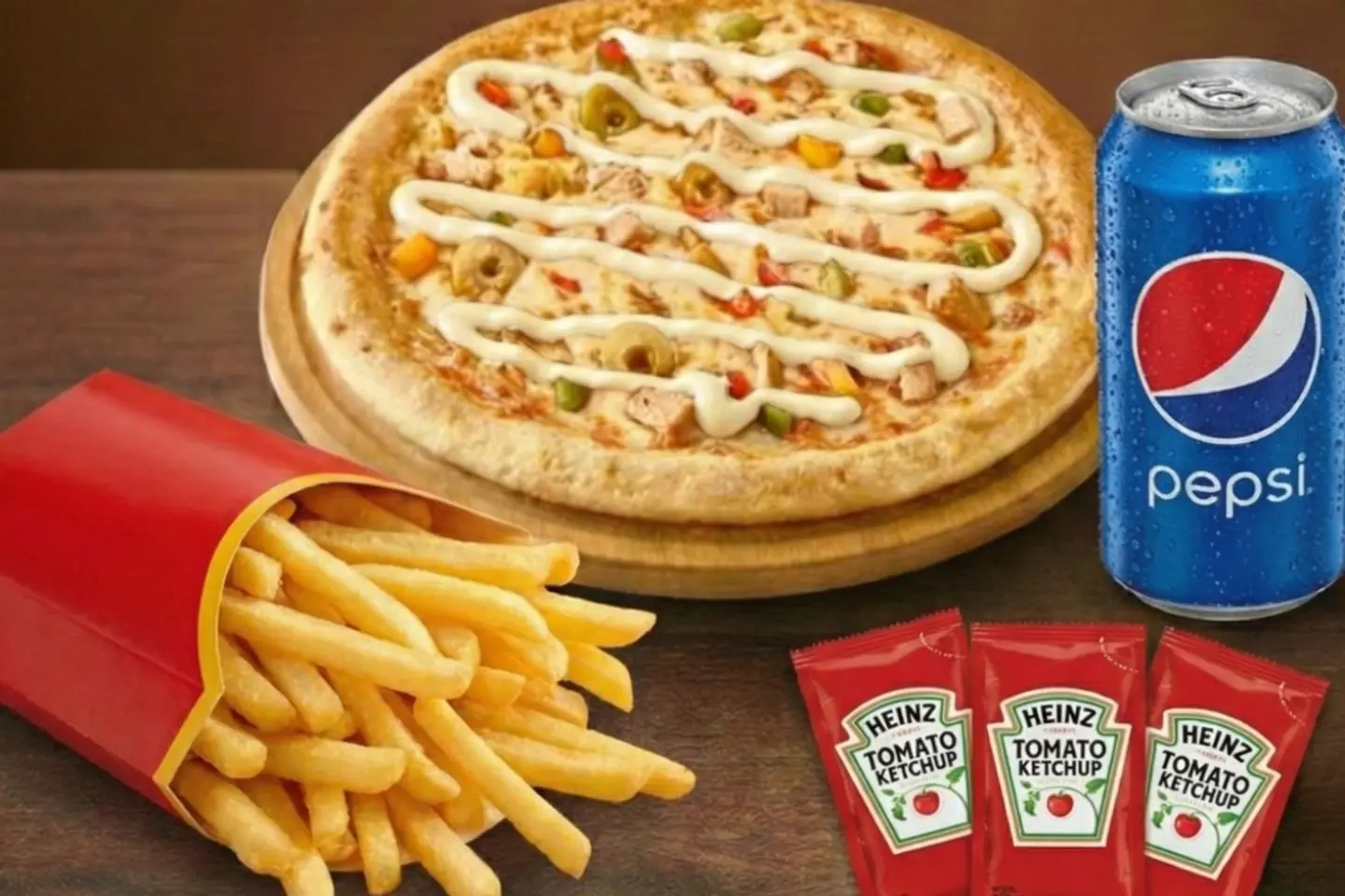 كومبو بيتزا الرانش