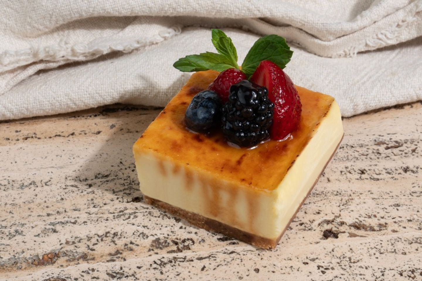 Crema Brulee Cheescake
