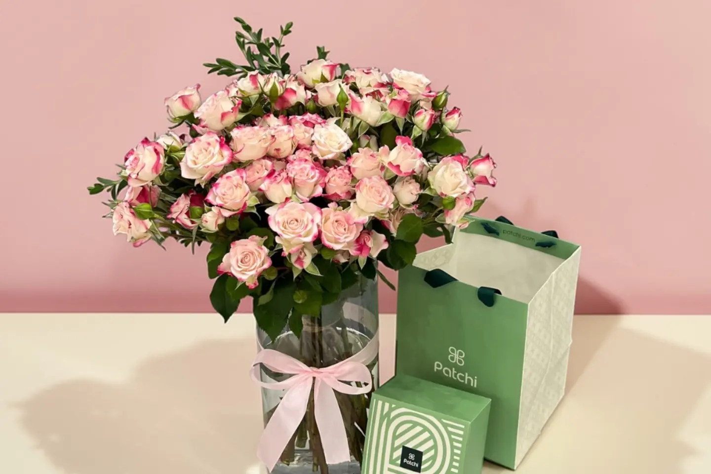 Rose Patchi Vase 556