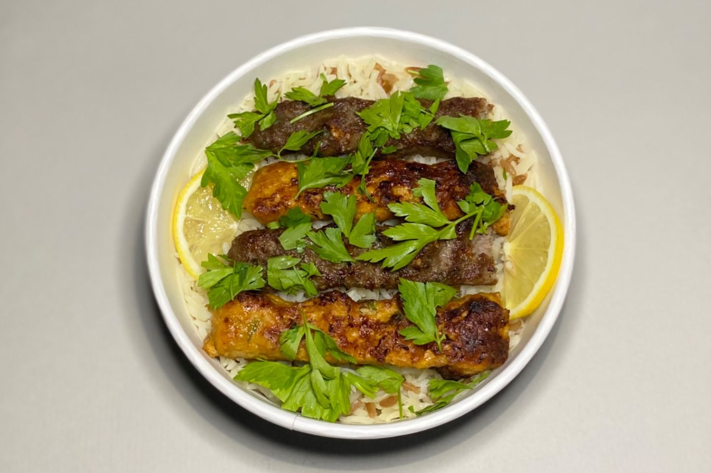 Meat Kebab Rice