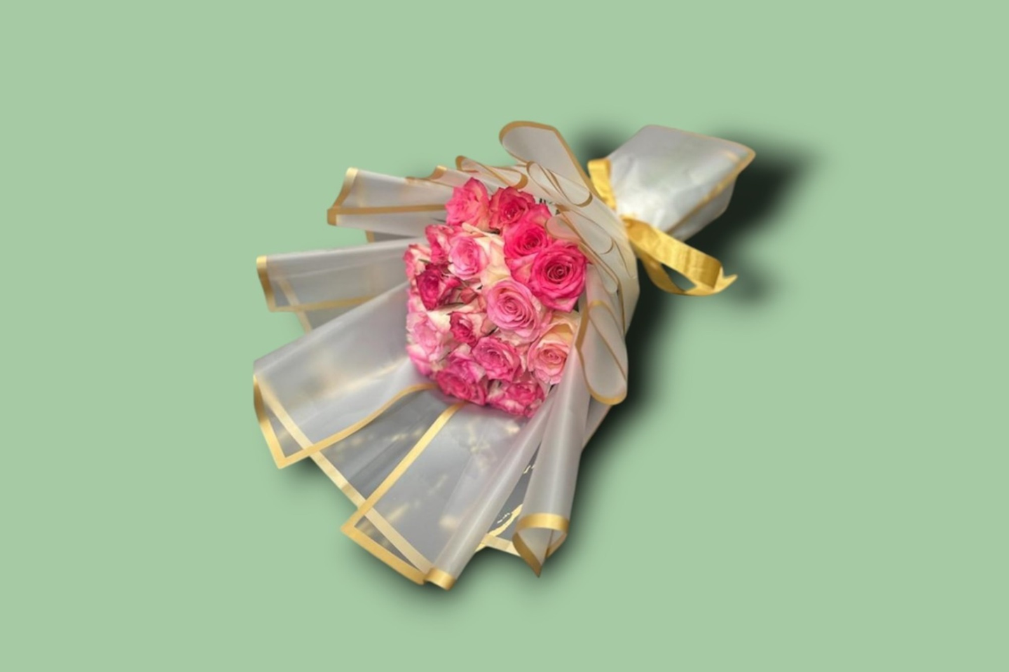 Pink And Gold Elegant Bouquet 53