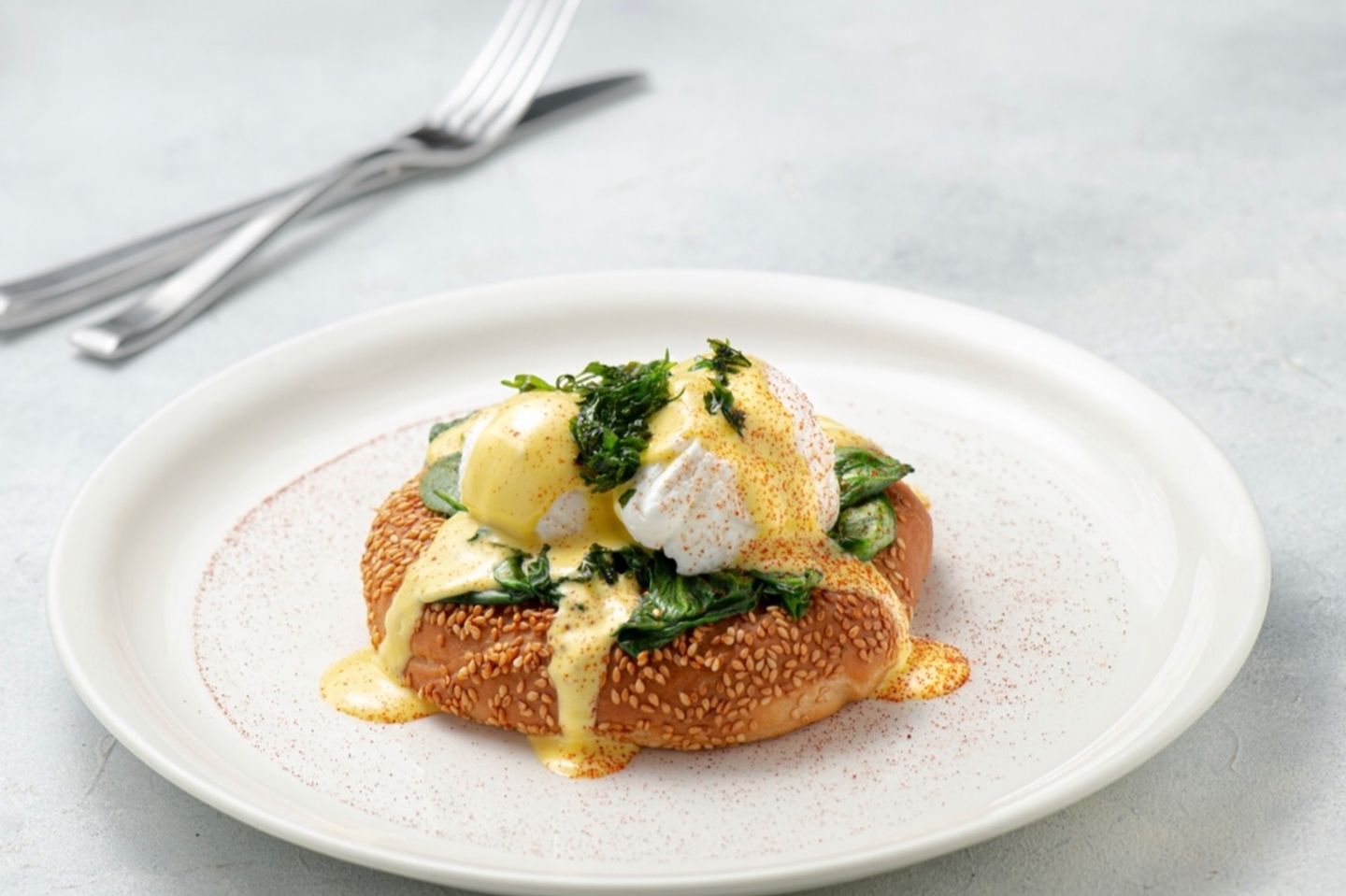 Eggs Florentine With Spinach