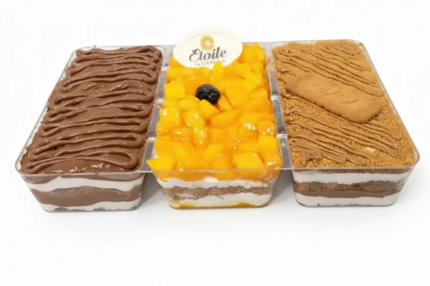 Lotus Mango Nutella Kunafa Mold