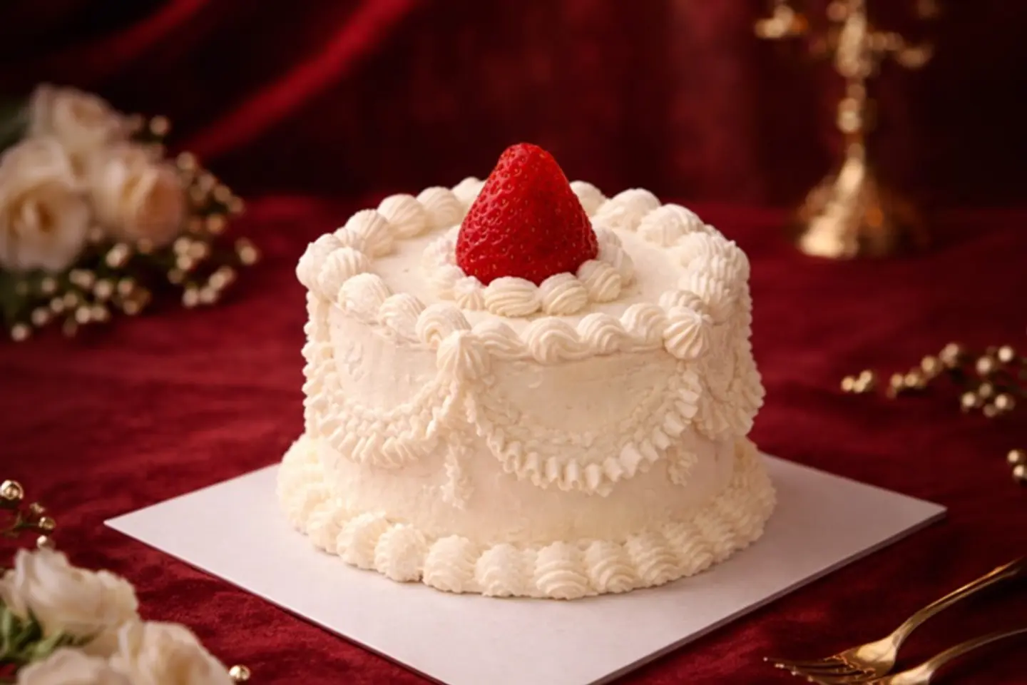 كيك فينتج صغير