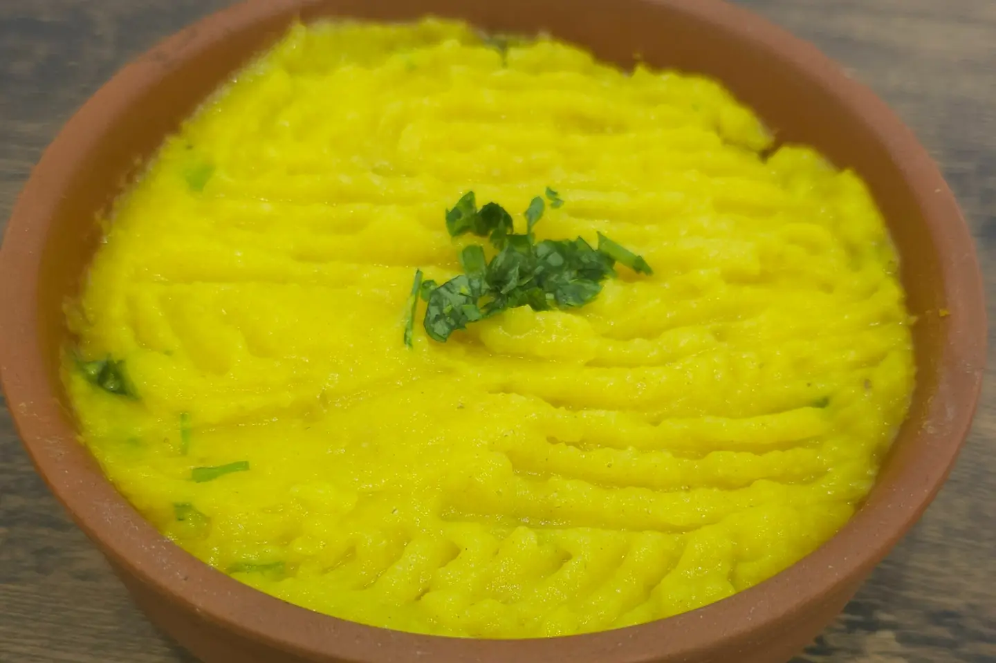 طبق بطاطس مهروسة