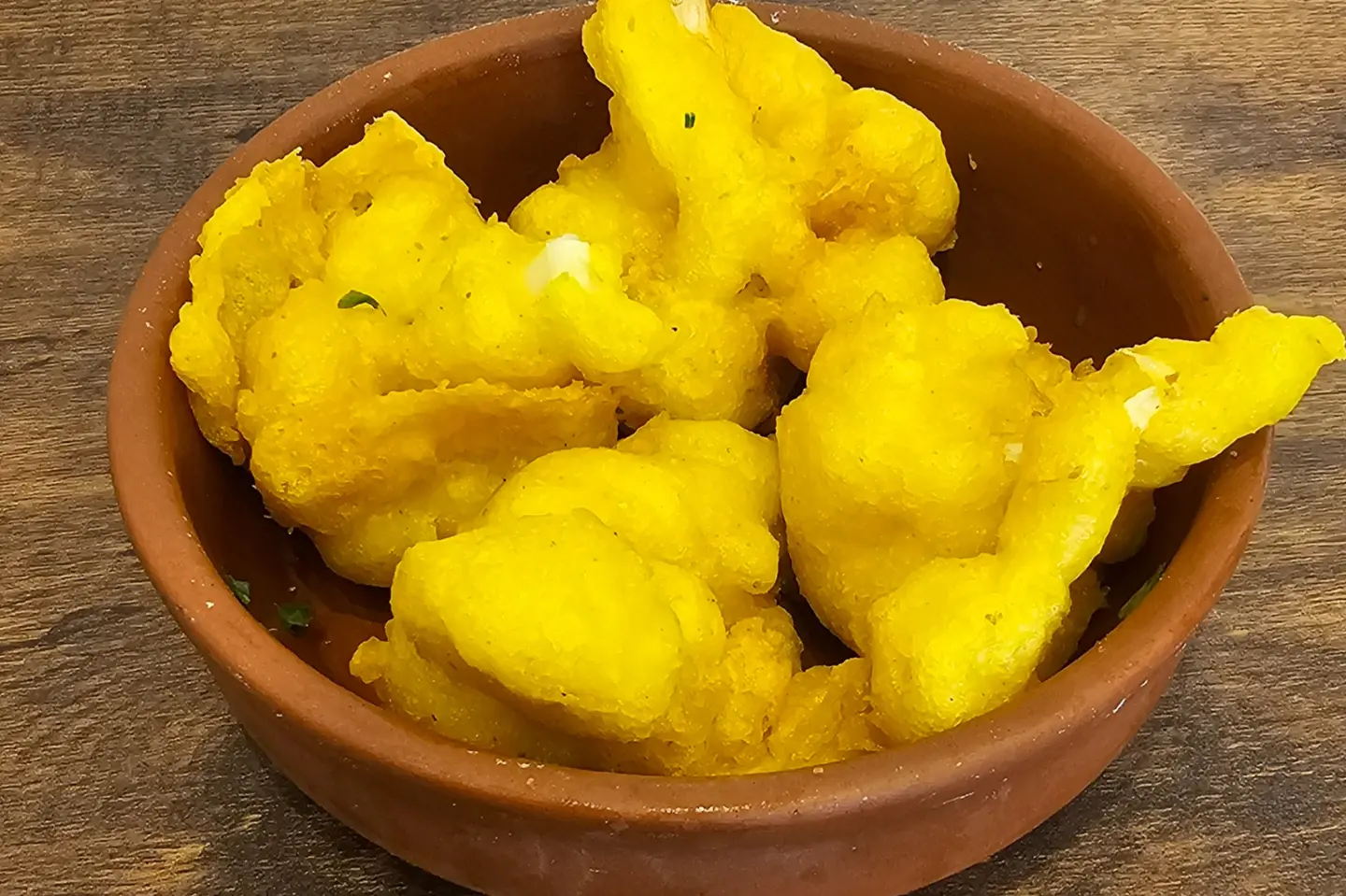 طبق قرنبيط مقلي