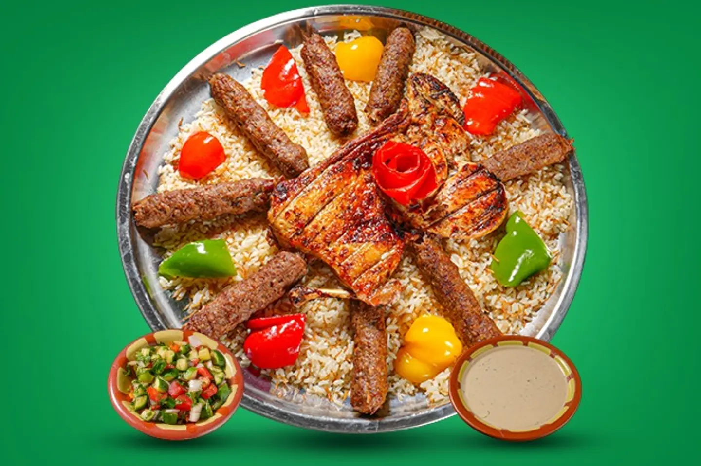 صنية مشاوي هنجرستيشن
