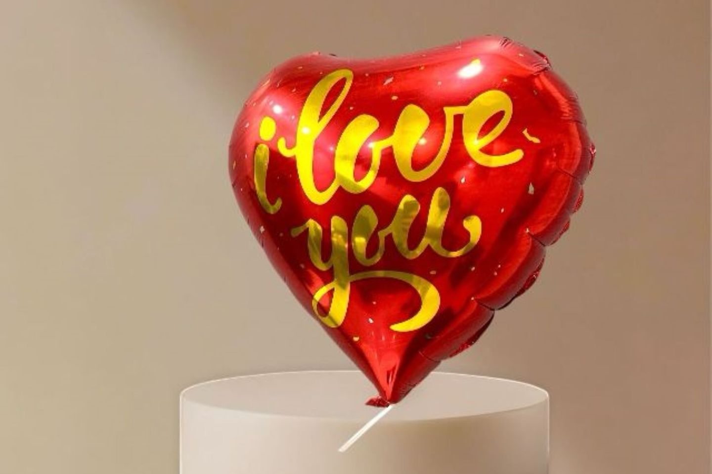 I Love You Heart Shaped Balloon