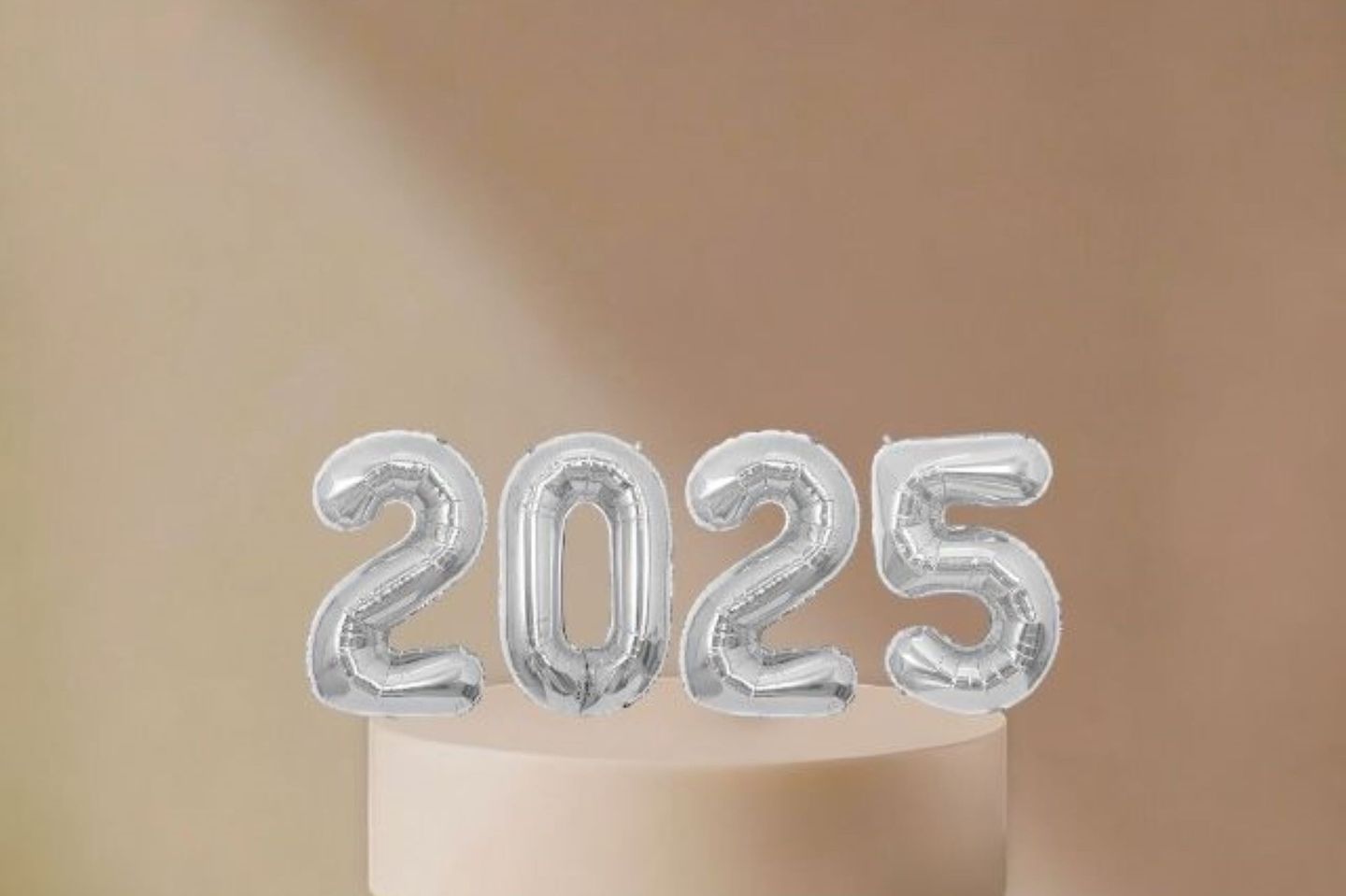 New Year's Numbers Display