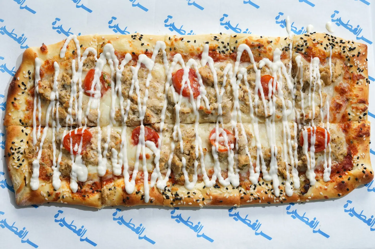 بيتزا دجاج رانش