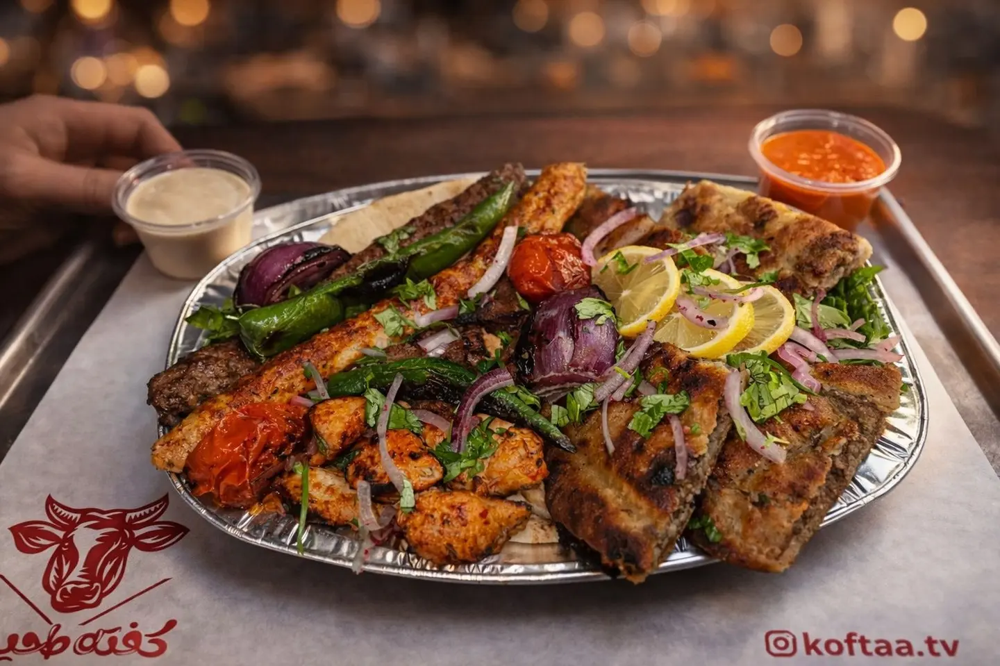 Quarter Mixed Kofta Tahini