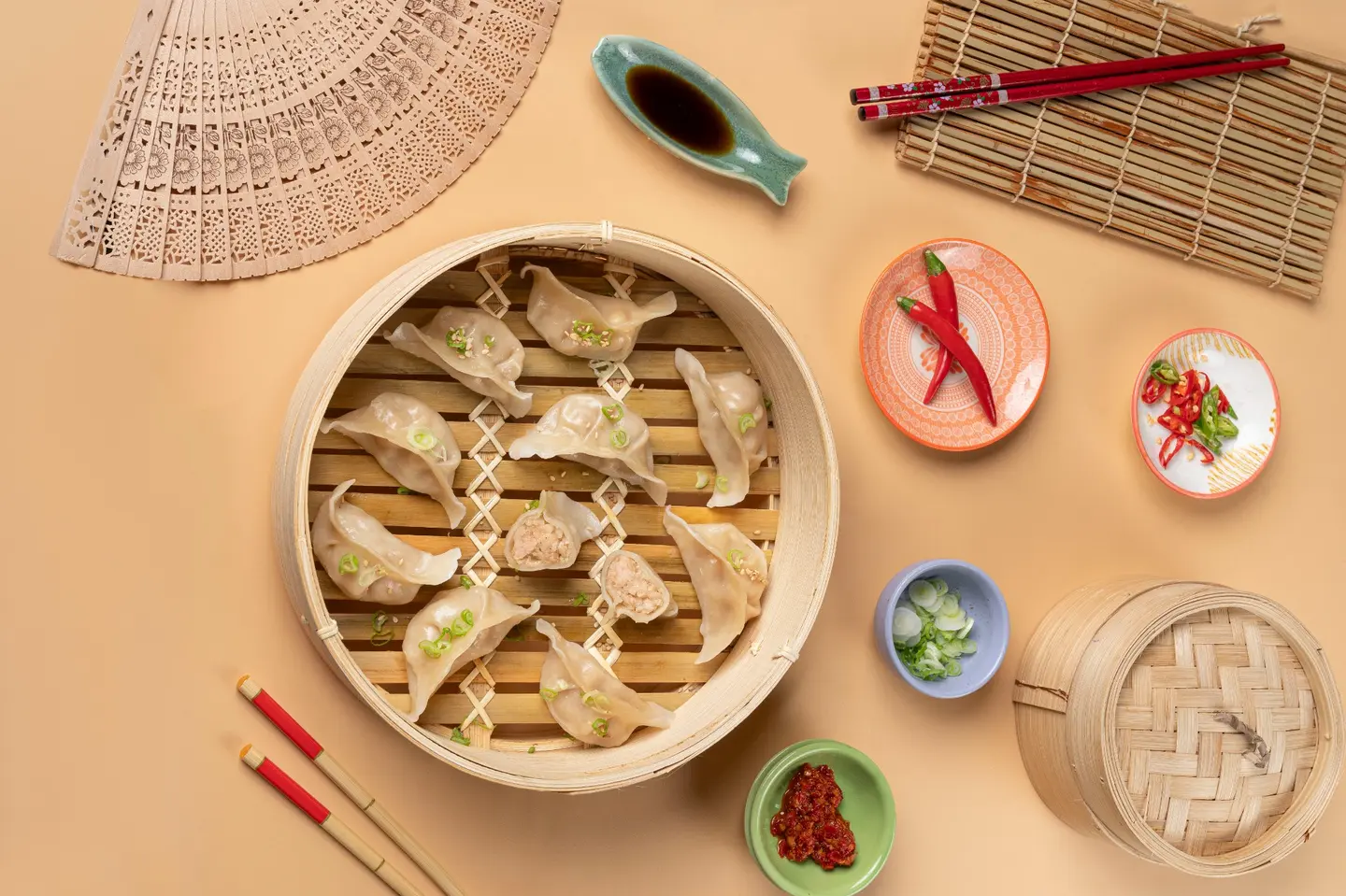 Steamed Har Gow Shrimp Dumpling