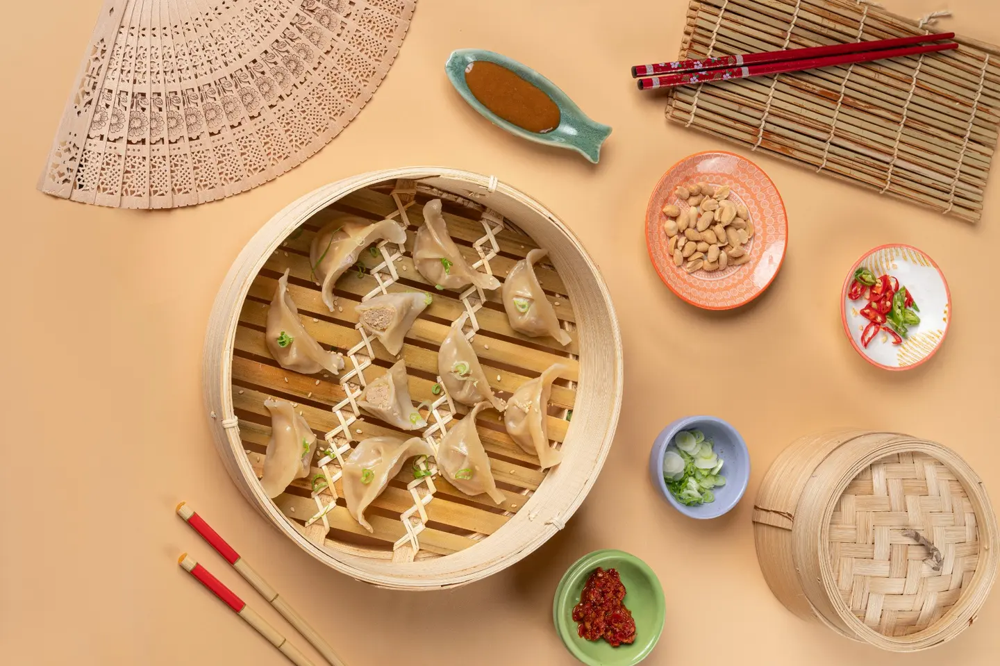 Steamed Chicken Satay Dumpling