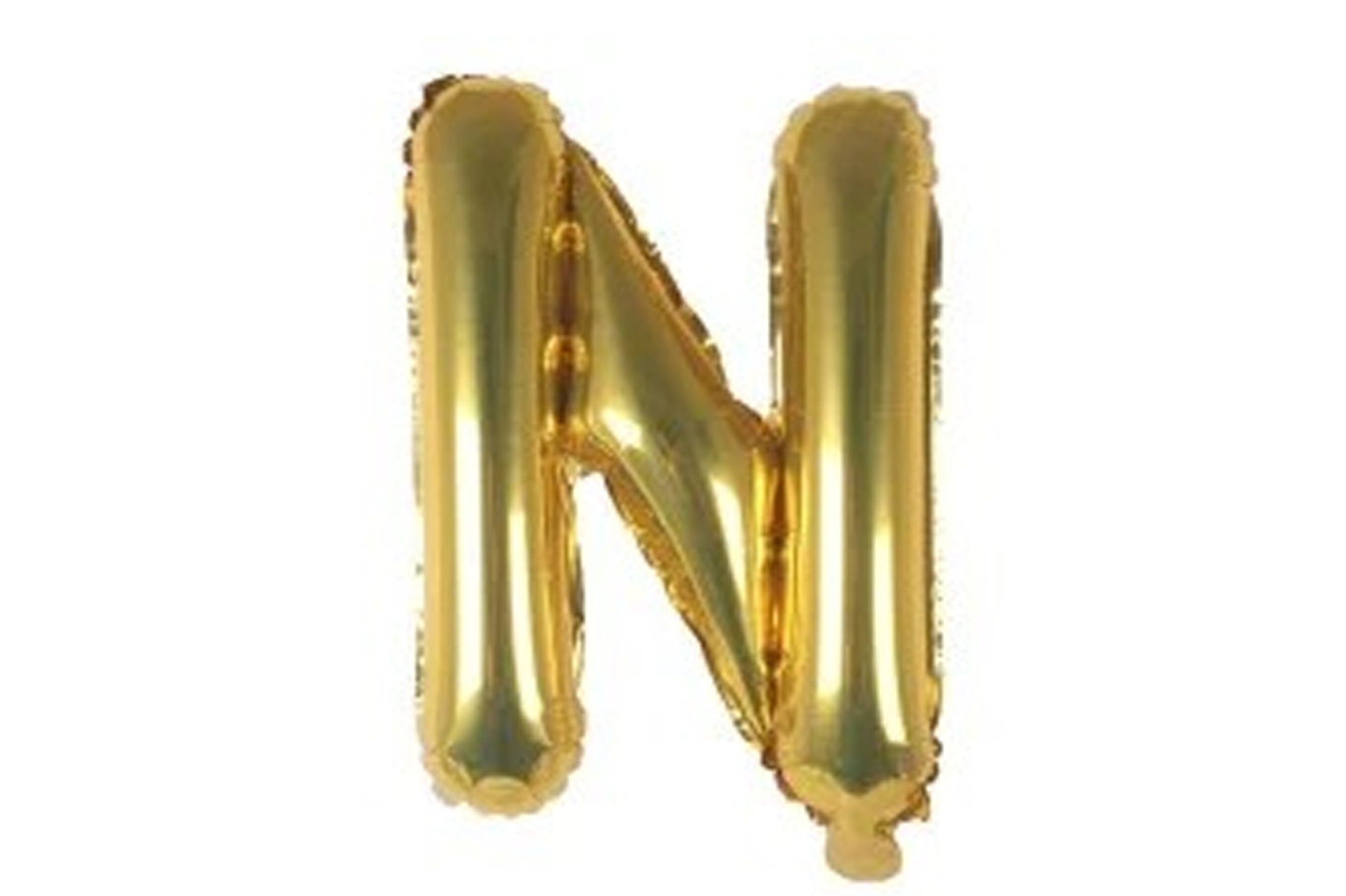 بالون حرف إن ذهبي