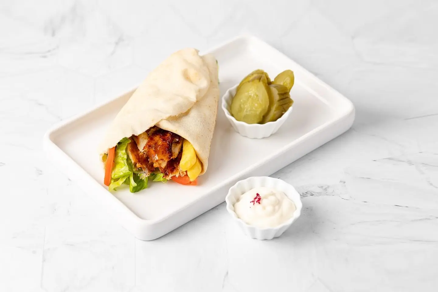 Crispy Chicken Shawarma