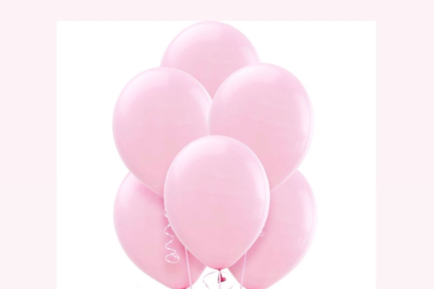 Light Pink Balloons