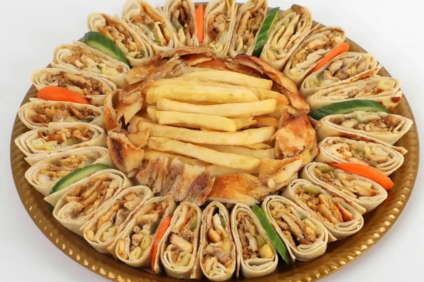 صحن شاورما اللمه