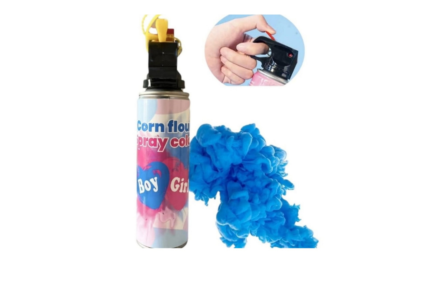 Corn Flour Spray Color