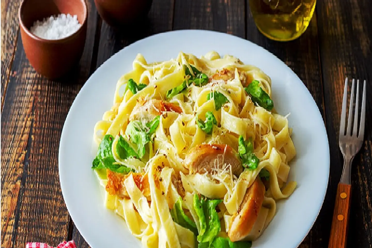 Tuna White Fettuccine