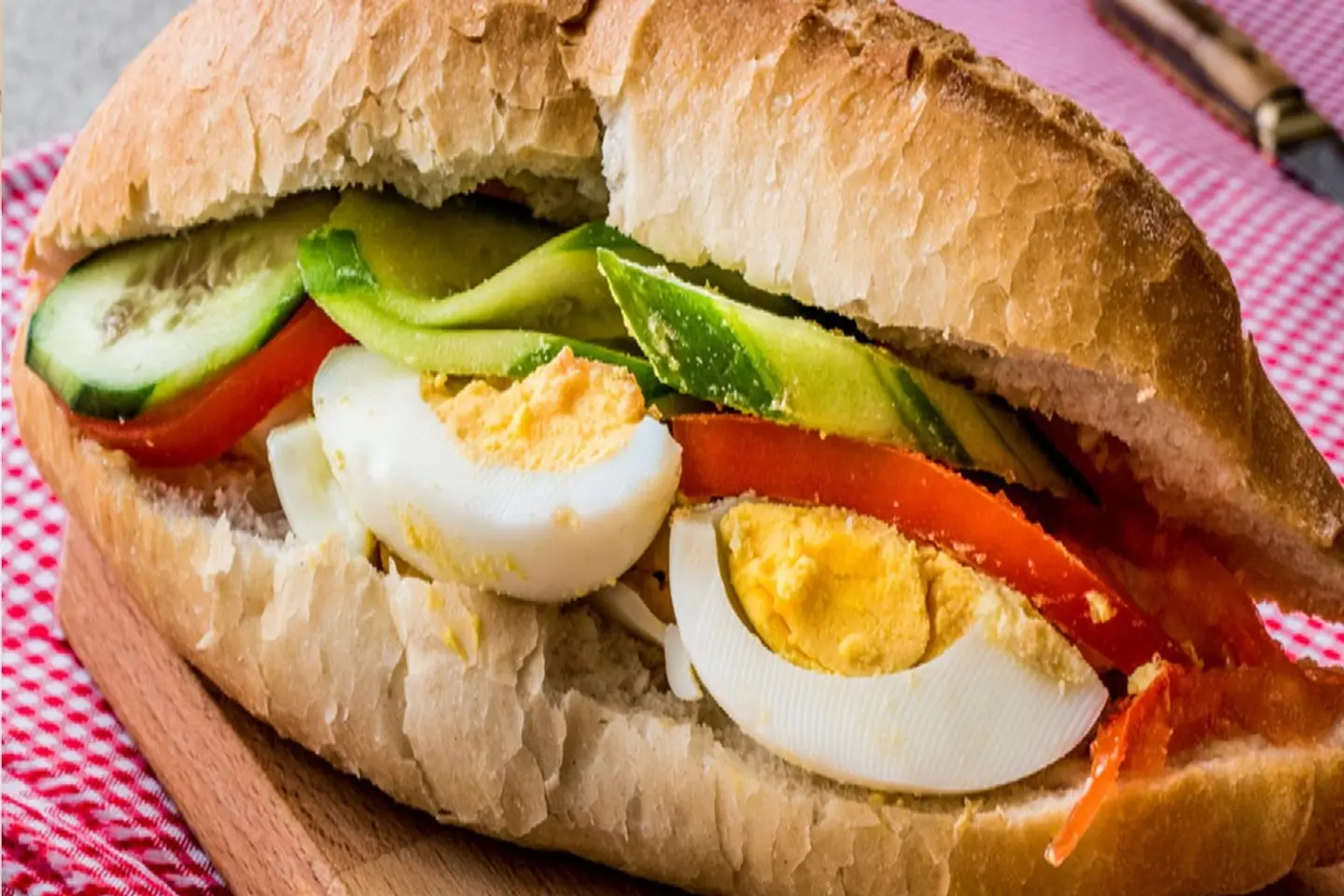 Boiled Egg Sandwich