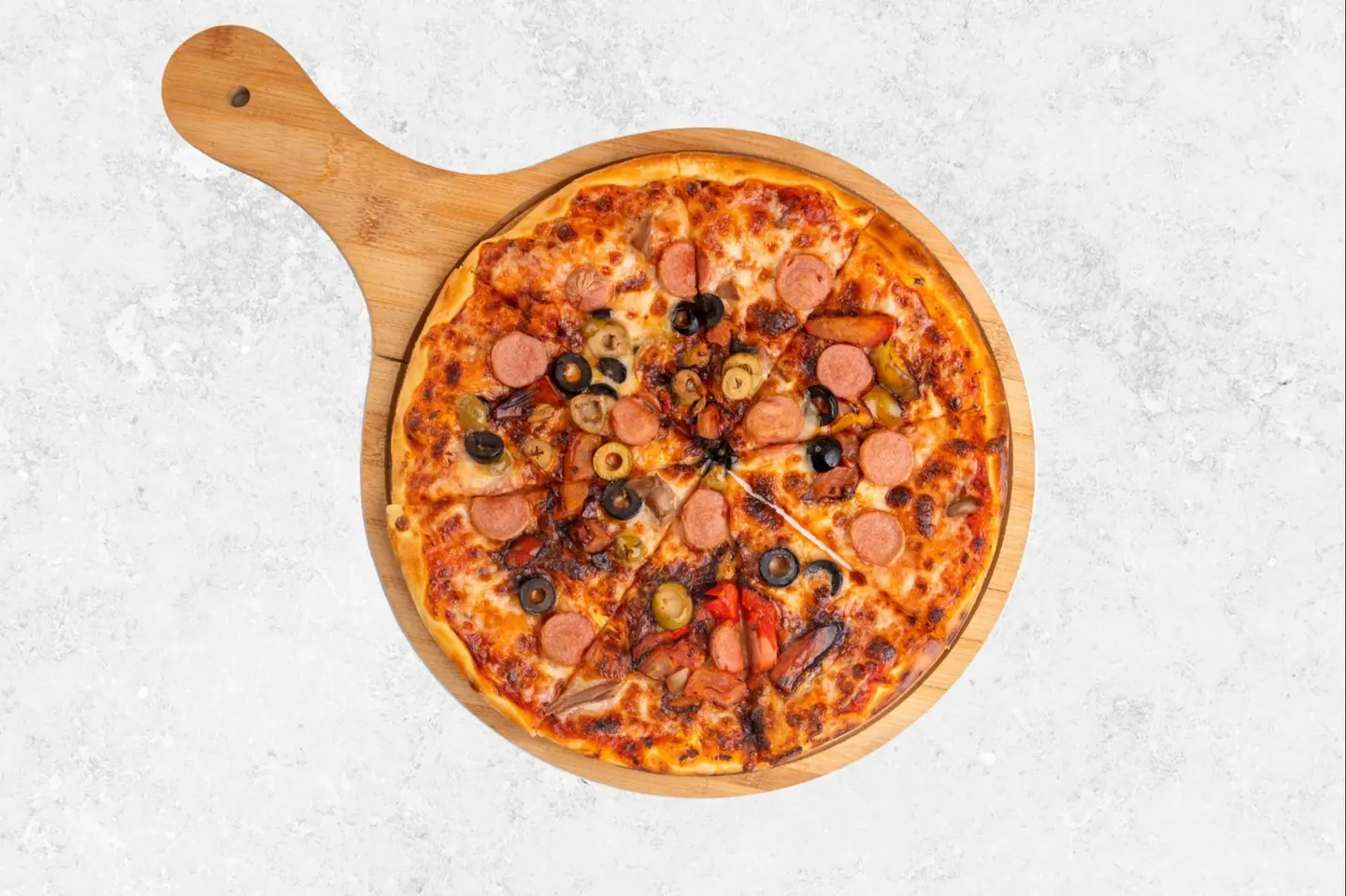 Hot Dog Pizza
