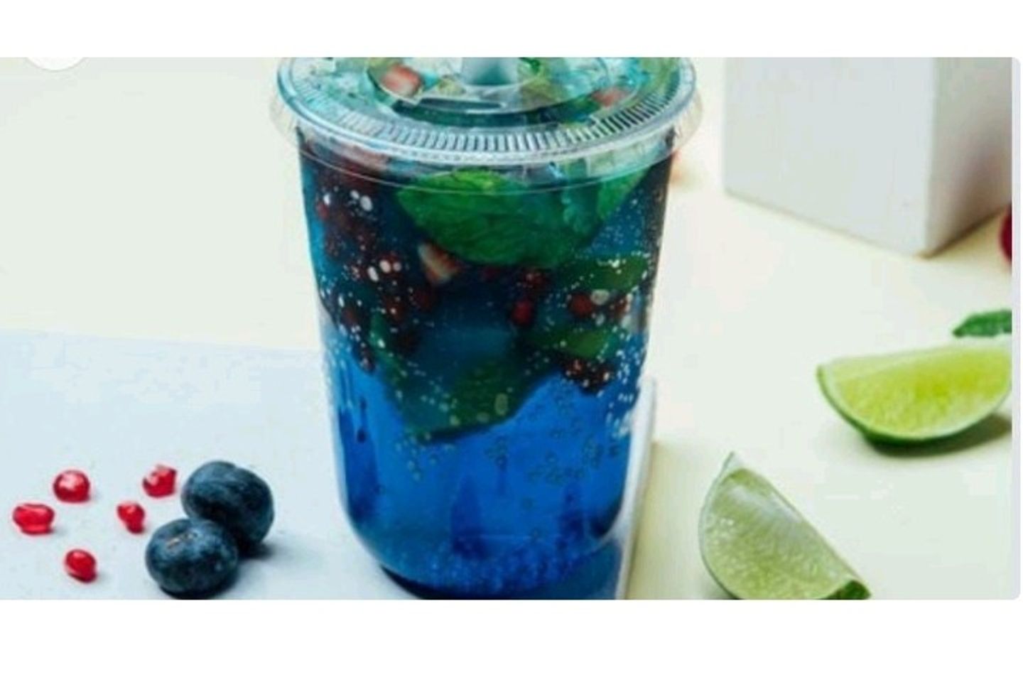 Mojito With Blueberries