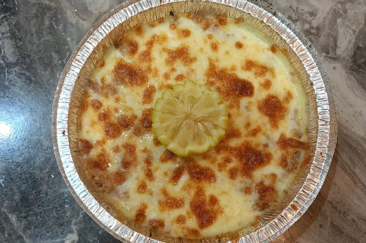 صينية دجاج مفروم بالجبنة