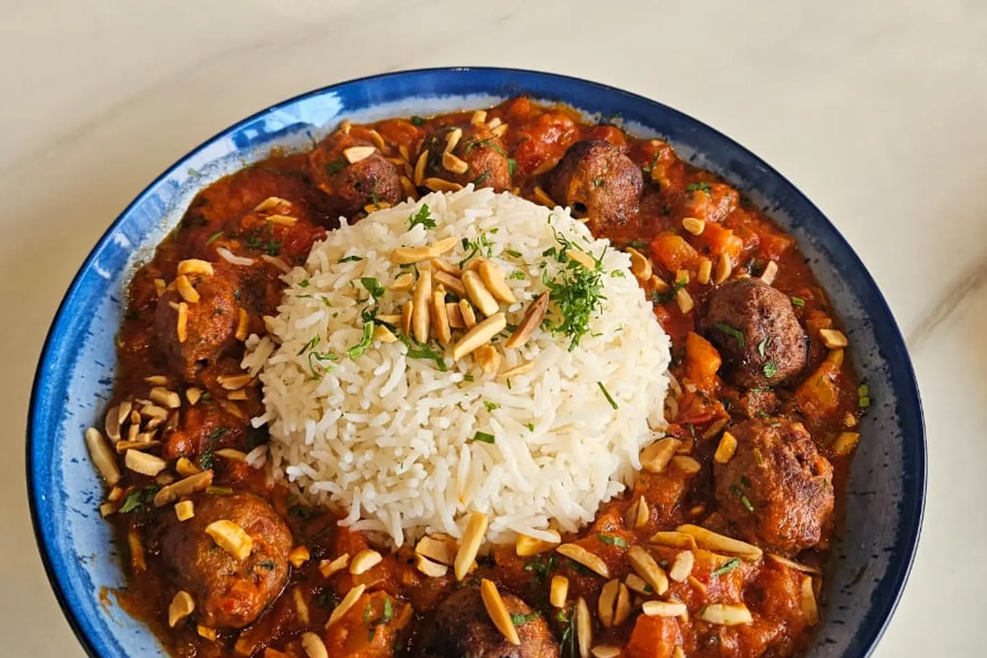 Dawoud Pasha Kofta + Rice With Vermicelli