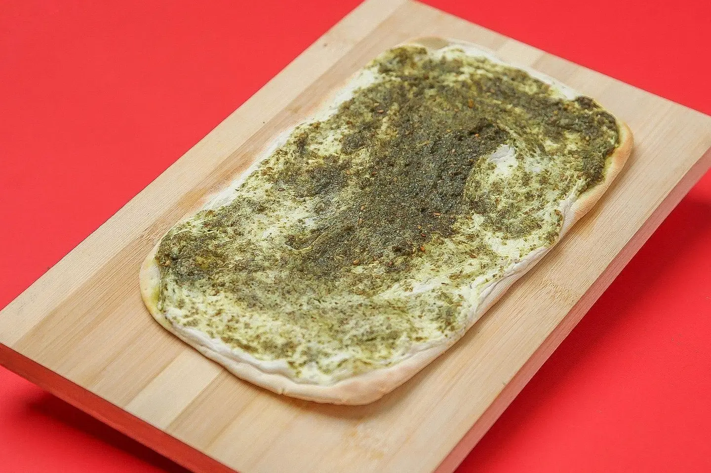 صفيحة لبنة وزعتر