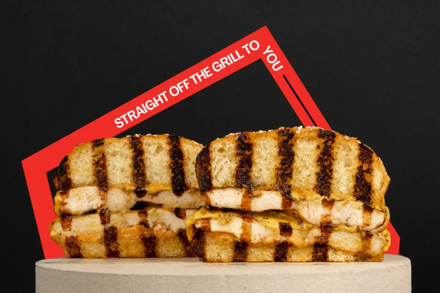 Grilled Chicken - Ranch Sauce
